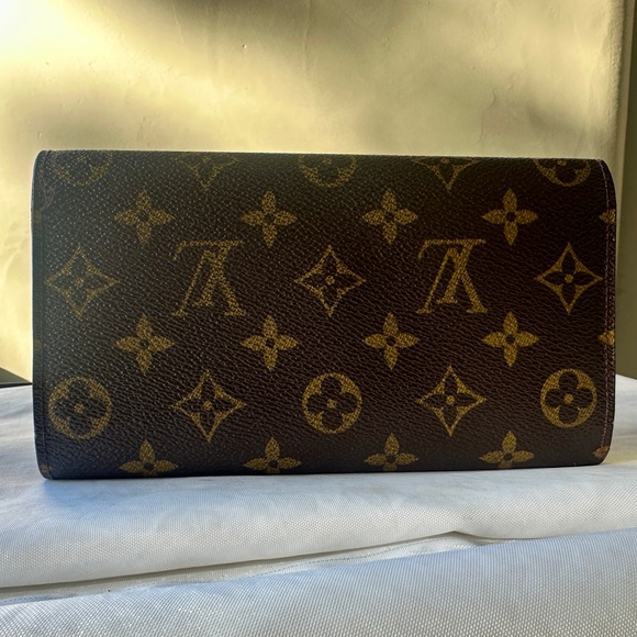 LOUIS VUITTON Monogram SARAH Long Wallet Vintage 2000 Box Dust Bag - Picture 3 of 12